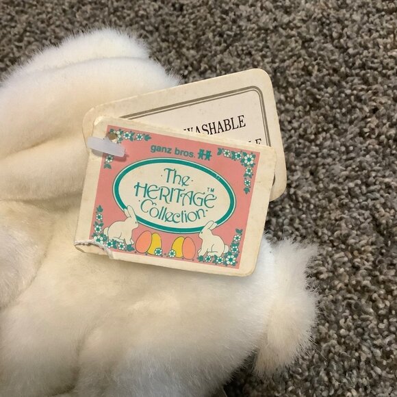 Rare Vtg Ganz Bros Heritage Easter Collection Lickity Split Bunny Rabbit Plush - Picture 5 of 13